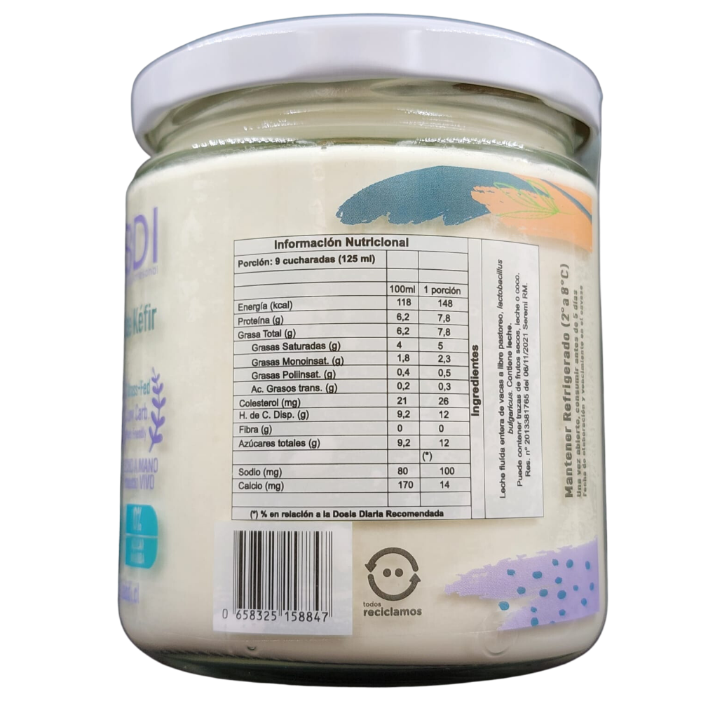 Yogurt Griego Kéfir 450Grs. Grass-Fed