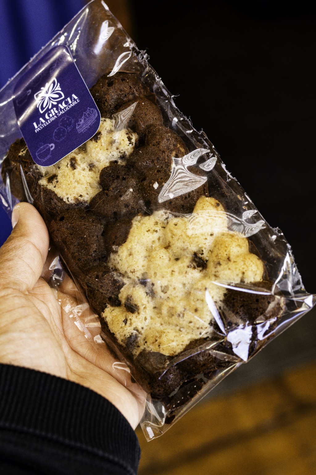Browkie de La Gracia en su envase