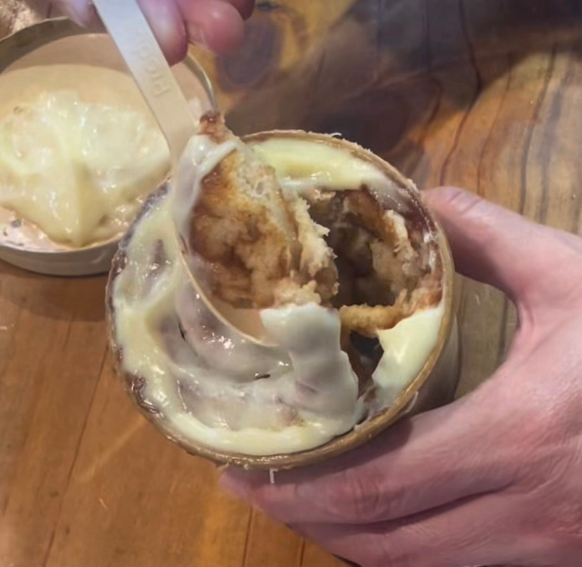 Interior del Cinnamon Roll
