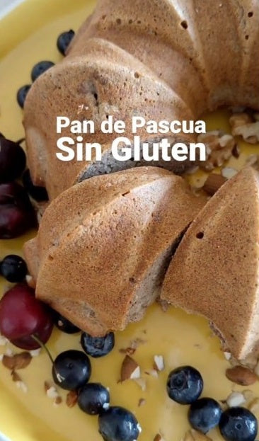 Pan de Pascua low carb y sin gluten
