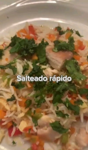 Salteado de verduras